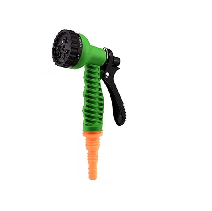 7 Pattern High Pressure Garden Hose Nozzle Water Spray Gun (1pc)