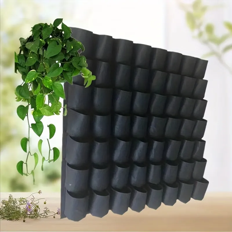 Vertical wall hanging pack