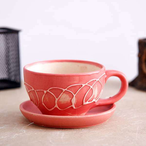 nurserylive-planters-4-5-inch-11-cm-cp010-embossed-cup-shape-round-ceramic-pot-with-plate-peach-16968480161932_600x600