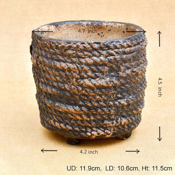 nurserylive-planters-4-7-inch-12-cm-rope-design-round-ceramic-pot-brown-16968488681612_600x600